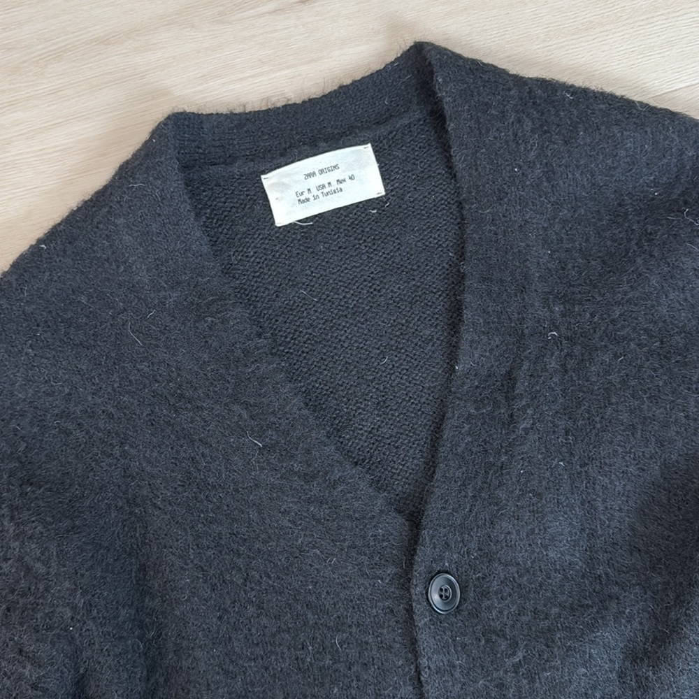 Zara Fuzzy Wool Cardigan - Picture 3 of 5
